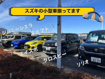 小型車の試乗車、沢山あります！